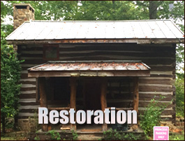 Historic Log Cabin Restoration  New Knoxville, Ohio